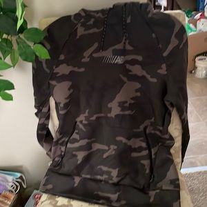 American eagle medium camo hoodie